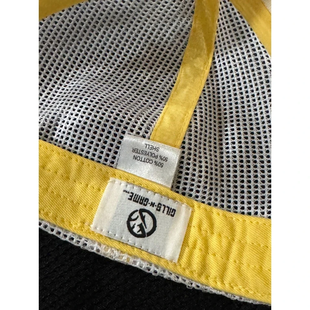 Gills N Game Trucker Cap Men's One Size Yellow Cotton Bluefin Tuna Patch Hat